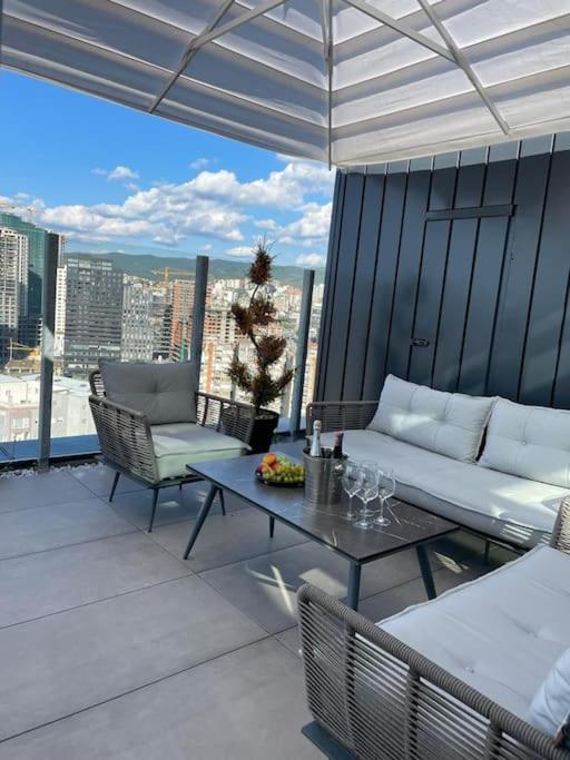 Apartmán Luxury Penthouse Prishtina Priština Exteriér fotografie